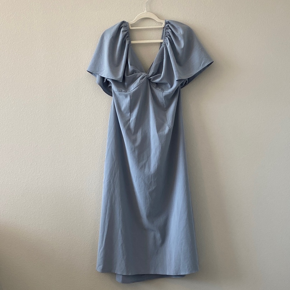 Baltic Born Light Blue Midi Dress